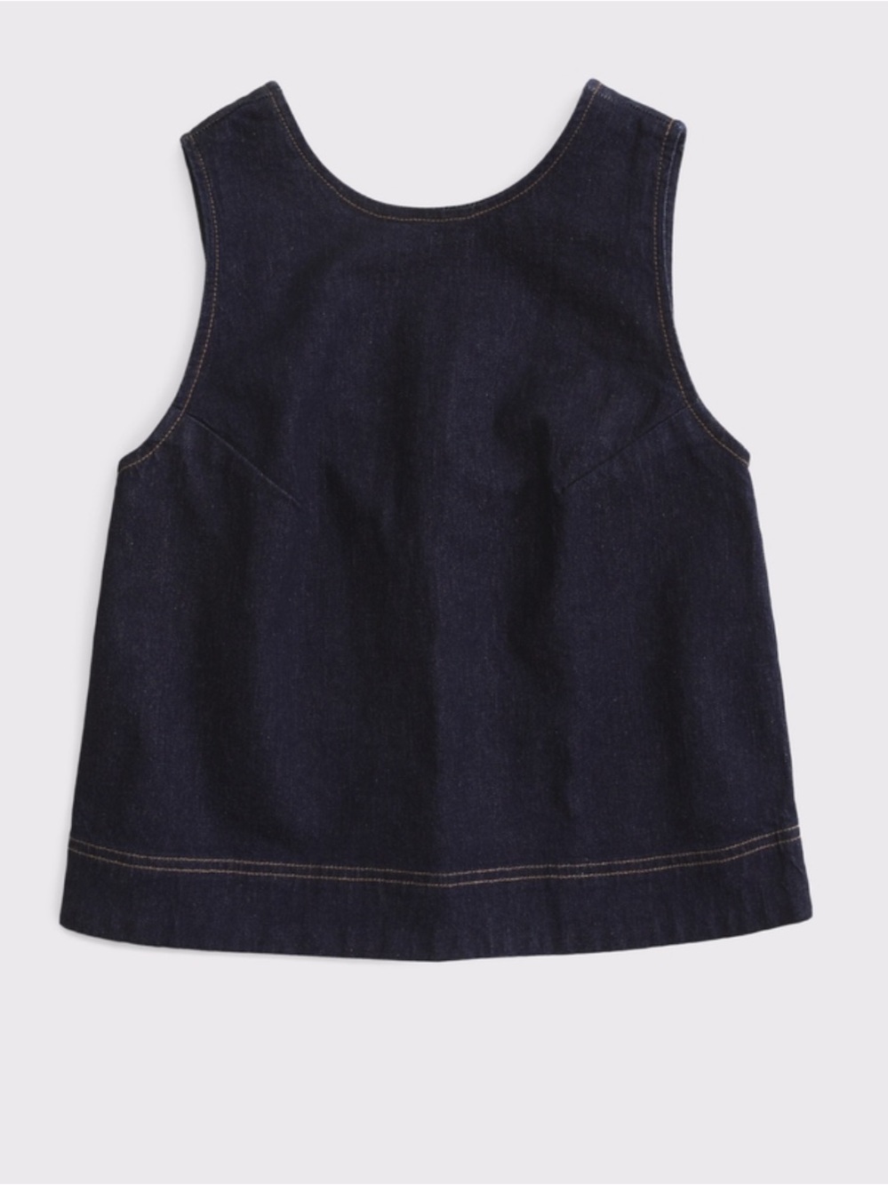 A&F Denim Shell Top XS